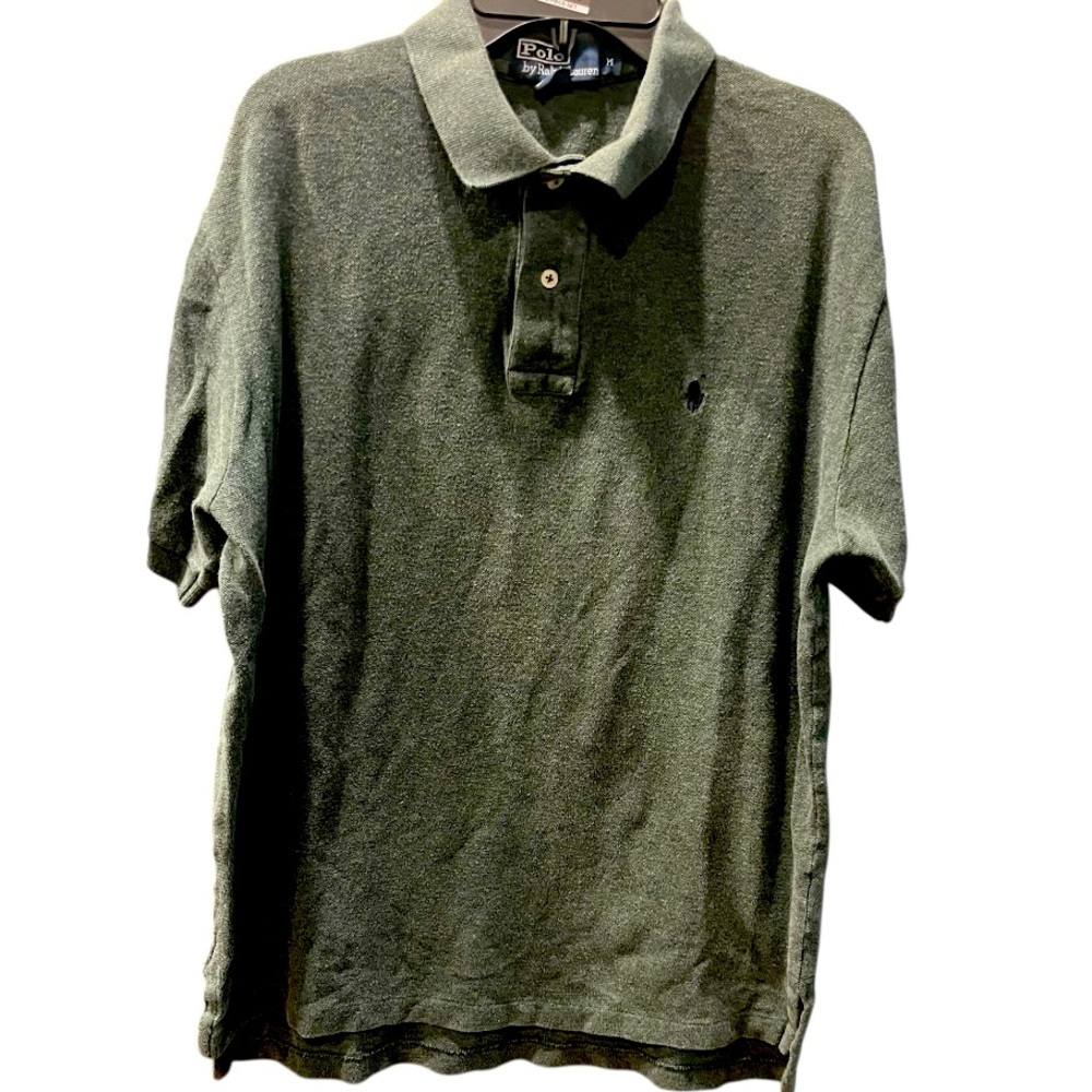🟢 Polo Ralph Lauren Men’s Green Short Sleeve Polo Shirt – Size‎ M